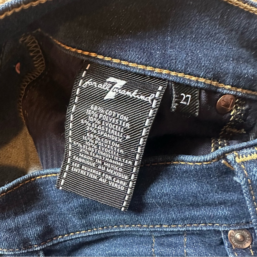 7 For All Mankind the ankle skinny jeans - Picture 7 of 7